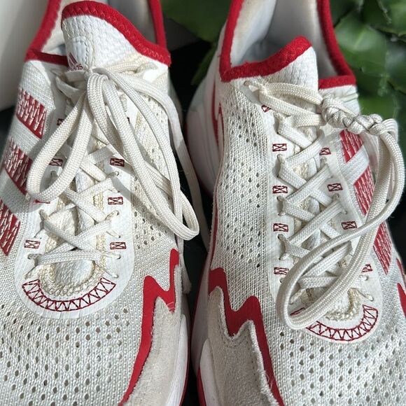 Adidas Impact FLX Men’s Training Shoes – White/Red, Size 9.5 US - Picture 6 of 9